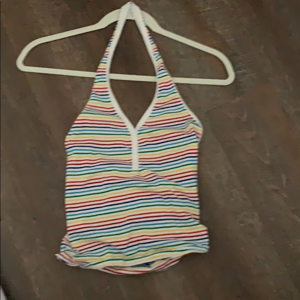 halter crop top